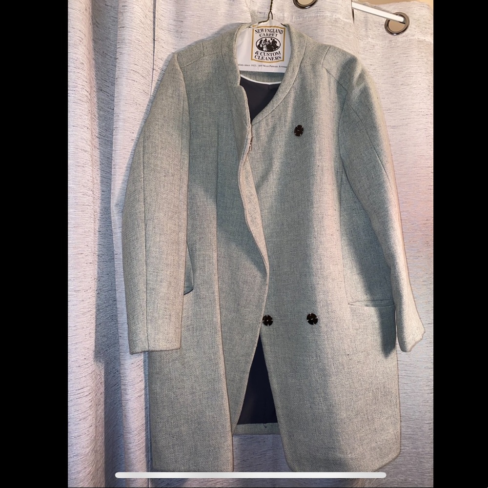 ZARA BASIC Women’s Tweed Coat
